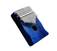 Piano à Pouces Piano à Pouce Kalimba 17 Touches, Acajou Bleu et Marron(Blue 2)