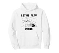 Piano à Queue Design pour pianiste Sweat à Capuche
