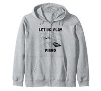 Piano à Queue Design pour pianiste Sweat à Capuche