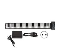 Piano à Roulettes Jopwkuin, 88 Touches, Portable, Électrique, Son Professionnel, Bluetooth, Enroulable, Pour Débutants (#1)