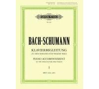 Piano Accompaniment By R. Schumann To Sonatas & Partitas For Violin Solo