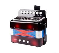 Piano accordéon compact à 7 touches pour débutants pour améliorer les compétences de coordination des enfants