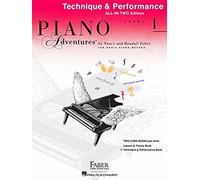 Nancy Faber – Piano Adventures All-In-Two Level 1 Technique et Performance – Édition anglicisée