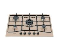 Hotpoint PCN750TAVRHA Table de Cuisson 5 Feux Gaz 75CM Avoine