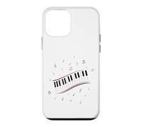 Piano Beat Clavier Notes de Musique Pianiste Instrument de Musique Coque pour iPhone 12 Mini