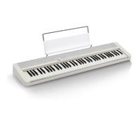 Casio Piano-Keyboard Casiotone CT-S1-76WE — 76 touches à frappe dynamique, 61 sons, Blanc