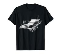 Piano Clavier Pianiste T-Shirt Graphique avec Valeur