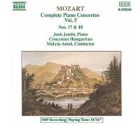Mozart, W.A. – Concertos pour piano n°17 & n°18 – CD – NAXOS