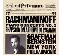 Piano Concerto 2 / Rhapsody On Theme Of Paganini Rachmaninoff / Graffman / Bernstein / Nyp
