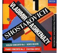 Piano Concerto 2 & Violin Concerto 1/Ashkenazy
