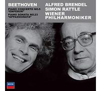 Brendel, Rattle – Concerto pour piano n°5 «Emperor»; Sonate pour piano n°23 «Appassionata»