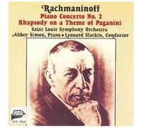 Piano Concerto No. 2, Rhapsody On A Theme Of Paganini (Uk Import)