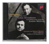 Bronfman et Mehta – Prokofiev : Concertos pour piano n° 2 et n° 4 – CD – Sony