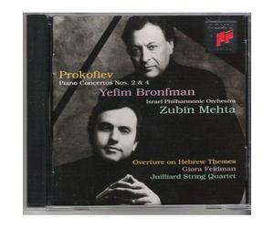 Piano Concertos 2 & 4 Prokofiev / Bronfman / Mehta / Ipo