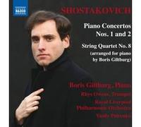 Piano Concertos numbers 1 and 2, String Quartet Quatuors number 8 CD