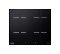 De’Longhi YLI 60 plaque Noir Intégré 59 cm Plaque avec zone à induction 4 zone(s)