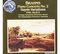 Emil Gilels – Brahms : Concerto pour piano n°2 / Variations Haydn – CD – RCA