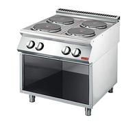 Piano de Cuisson électrique 4 plaques - 10,4 kW - Gastro M