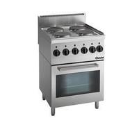 Piano de cuisson électrique 4 plaques rondes 10,2 kW four électrique 2,2 kW Bartscher Multicolore G