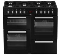 Piano de cuisson électrique BEKO - 6 gaz + 1 wok - 100 cm - PF335325DB