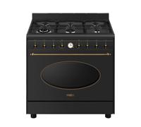 Smeg CO90GMAN2 Cuisinière Pose libre | 6 foyers, Grand four, Finition anthracite