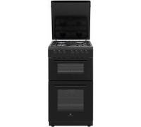 Continental Edison Cuisinière à gaz CEDF5060B3 4 feux Noir L50×P60×H90 cm