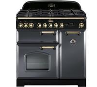 Piano de cuisson gaz FALCON CLASSIC DELUXE 90 ARDOISE CHROME