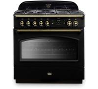 Piano de cuisson gaz FALCON CLASSIC FX TAB GAZ 90 CM NOIR LAITON
