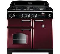 Piano de cuisson gaz FALCON CLASSIC100 ROUGE AIRELLE CHRM