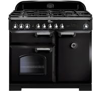 Piano de cuisson gaz FALCON DELUX100 MIXT NOIR/CHROME