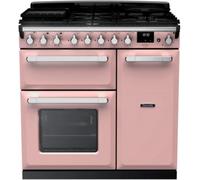 Piano de cuisson gaz FALCON ESTEL DELUXE TAB GAZ 90 CM ROSE PASTEL C
