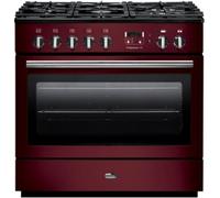 Piano de cuisson gaz FALCON PROF+90FX MIXT ROUGE AIRELLE