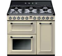 Smeg Cuisinière mixte Victoria TR93P 90 cm Crème