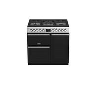 Stoves Piano de cuisson gaz PPRECIDX90DFSS Noir Inox G