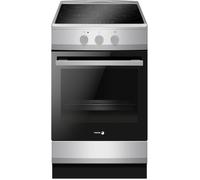 Piano de cuisson induction - FAGOR - FACI303S - 4 foyers - 1 four - 50 cm - Silver