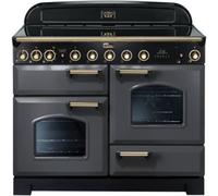 Piano de cuisson induction FALCON CLASSIC DELUXE 110 ARDOISE LAITON