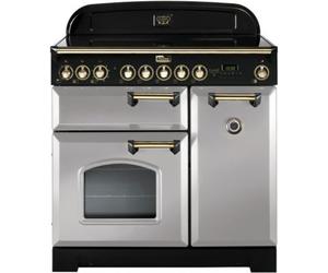 Piano de cuisson induction FALCON CLASSIC DELUXE 90 GRIS PERLE LAITON