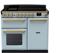 Piano de cuisson induction FALCON ESTEL DELUXE TAB IND 100 CM BLEU PASTEL
