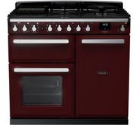 Piano de cuisson induction FALCON ESTEL DELUXE TAB IND 90 CM BORDEAUX CHRO