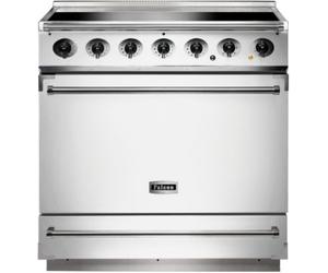 Piano de cuisson induction FALCON Semi Pro 900S 90 BLANC NICKEL BROSSÉ