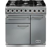 Piano de cuisson gaz FALCON Semi Pro DELUXE 90 INOX CHROME