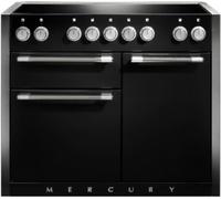 Piano de cuisson induction FALCON Semi Pro MERCURY 110 NOIR MAT INOX POLI
