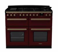 Piano de cuisson mixte FALCON ESTEL DELUXE BC TAB MIX 110 CM BORDEAUX