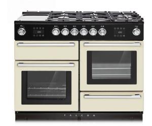 Piano de cuisson mixte FALCON NEXUS STEAM 110 CM IVOIRE/CHROME