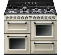 Smeg Four Victoria TR4110P1 thermoventilé 110x60 Crème Fouettée Vapor Clean