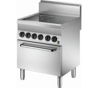 Piano de cuisson vitrocéramique 4 zones radiantes 12,2 kW four électrique GN 1/1 4,2 kW Bartscher 1 G