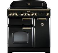 Piano de cuisson vitrocéramique FALCON CLASSIC DELUXE 90 NOIR LAITON