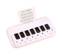 Piano De Poche - Instrument De Musique Portable À 15 Touches, Clavier Éducatif Pour Débutant, Jouet De Voyage Compact, Apprentissage Multi-chanson Amusant | Garçons Filles Âges 3 4 5 6 Jeu Précoce Dév