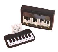 Piano de voyage, instrument de musique portable pour voyage | Instrument de musique éducatif à 15 touches avec différents jeux musicaux pour débutants, pour filles de 3 à 6 ans