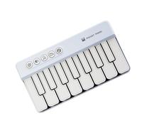 Piano de voyage pour enfants, outil d'apprentissage interactif, le placement musical développe la reconnaissance du rythme et la motricité à travers le piano